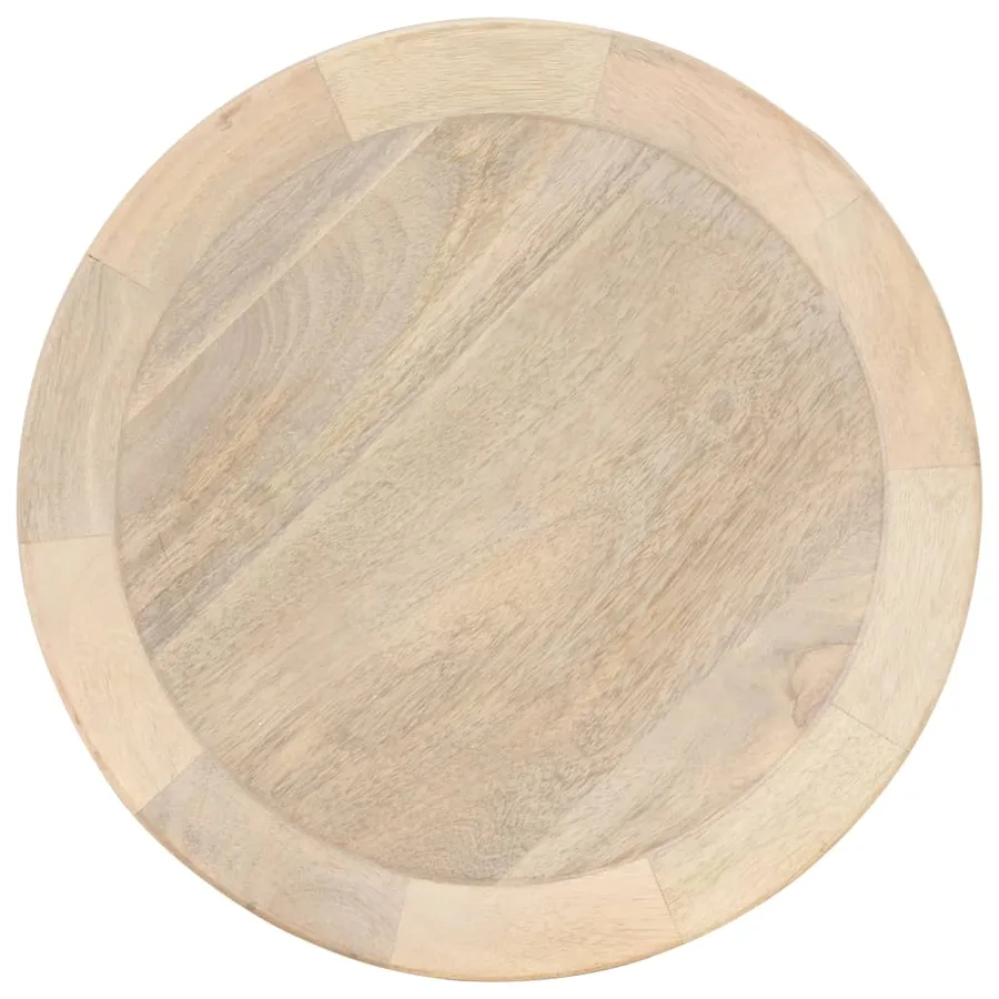 Table d'appoint Ø40x45 cm Bois de manguier massif - 2