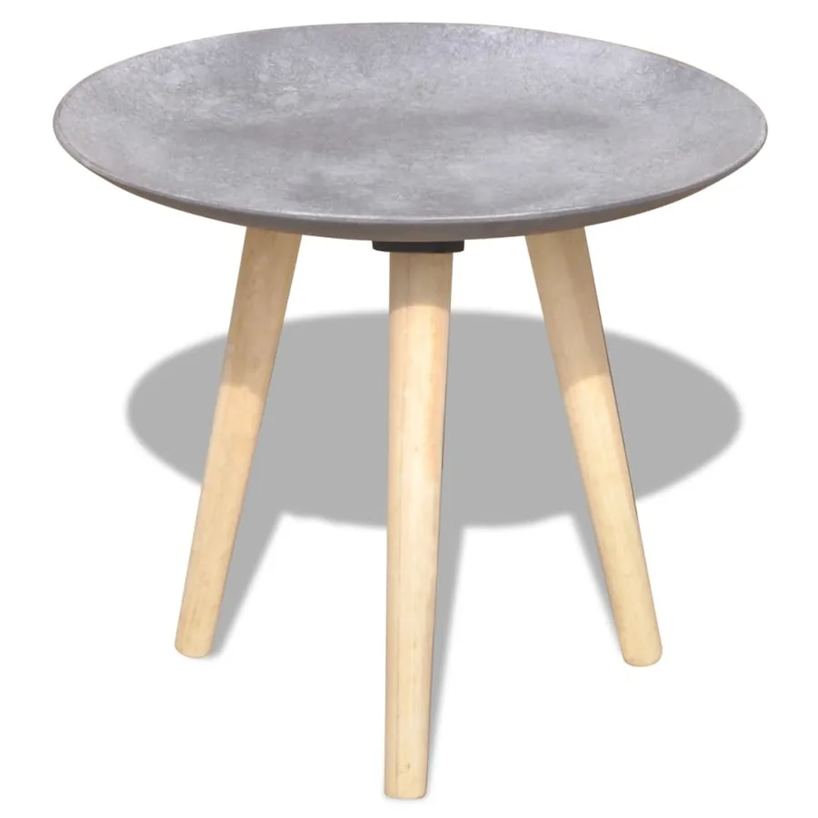 Ensemble de table d'appoint/table basse 2 pcs 55 cm et 44 cm - 3