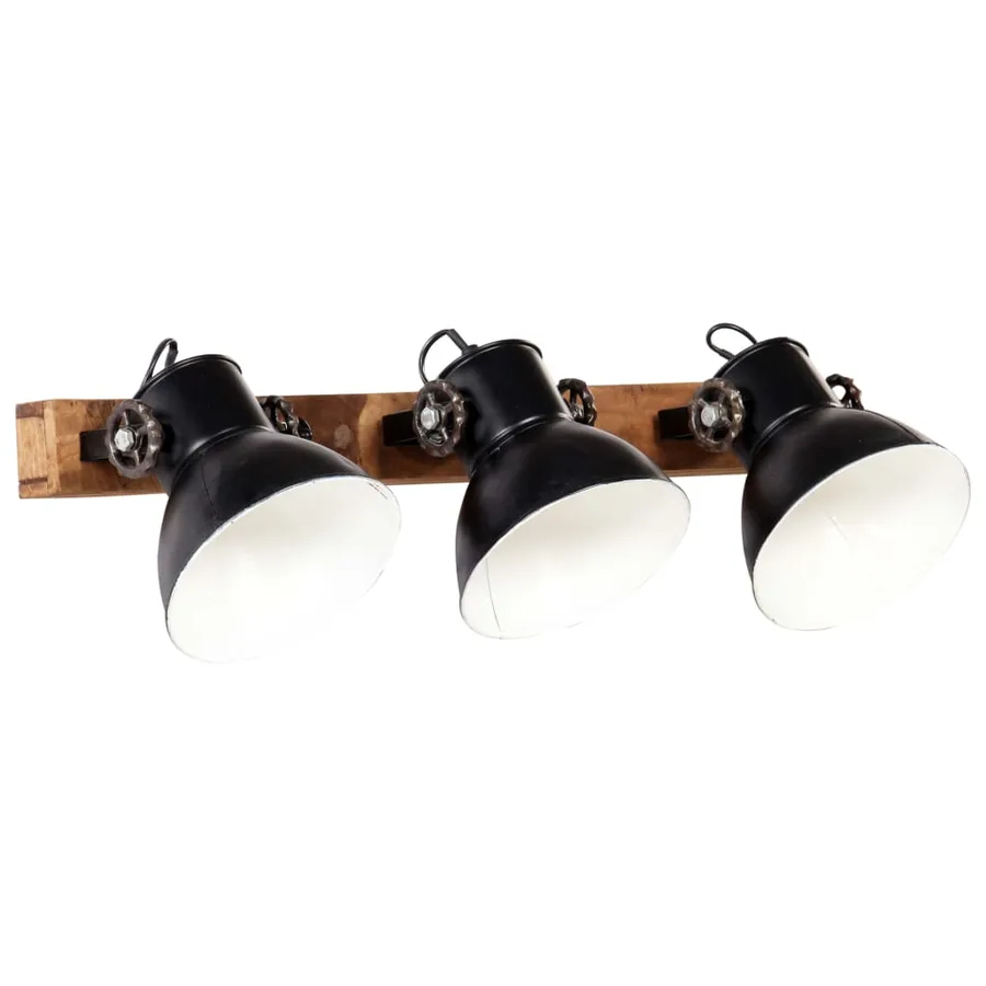 Lampe murale industrielle Noir 65x25 cm E27 - 2