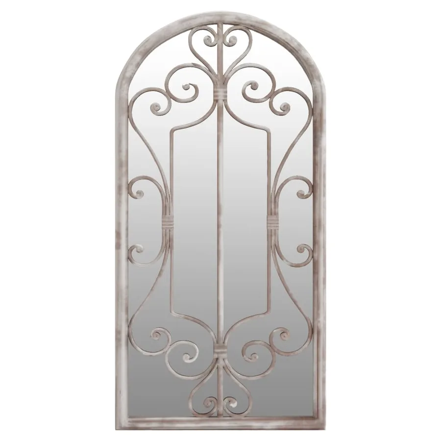 Miroir de jardin Sable 70x30 cm Fer pour utilisation extérieure - 2