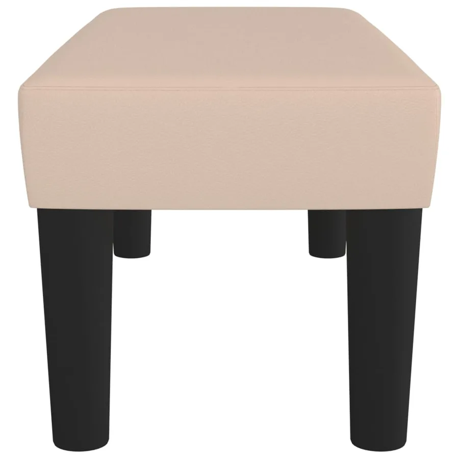 Banc Cappuccino 70x30x30 cm Similicuir - 4