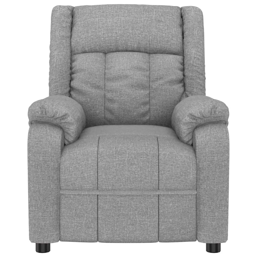 Fauteuil de massage Gris clair Tissu - 3
