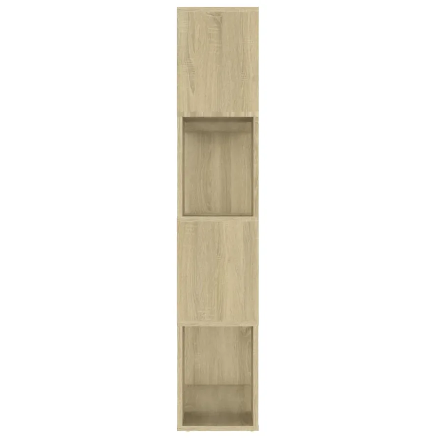 Bibliothèque/Séparateur de pièce Chêne Sonoma 80x24x124,5 cm - 6