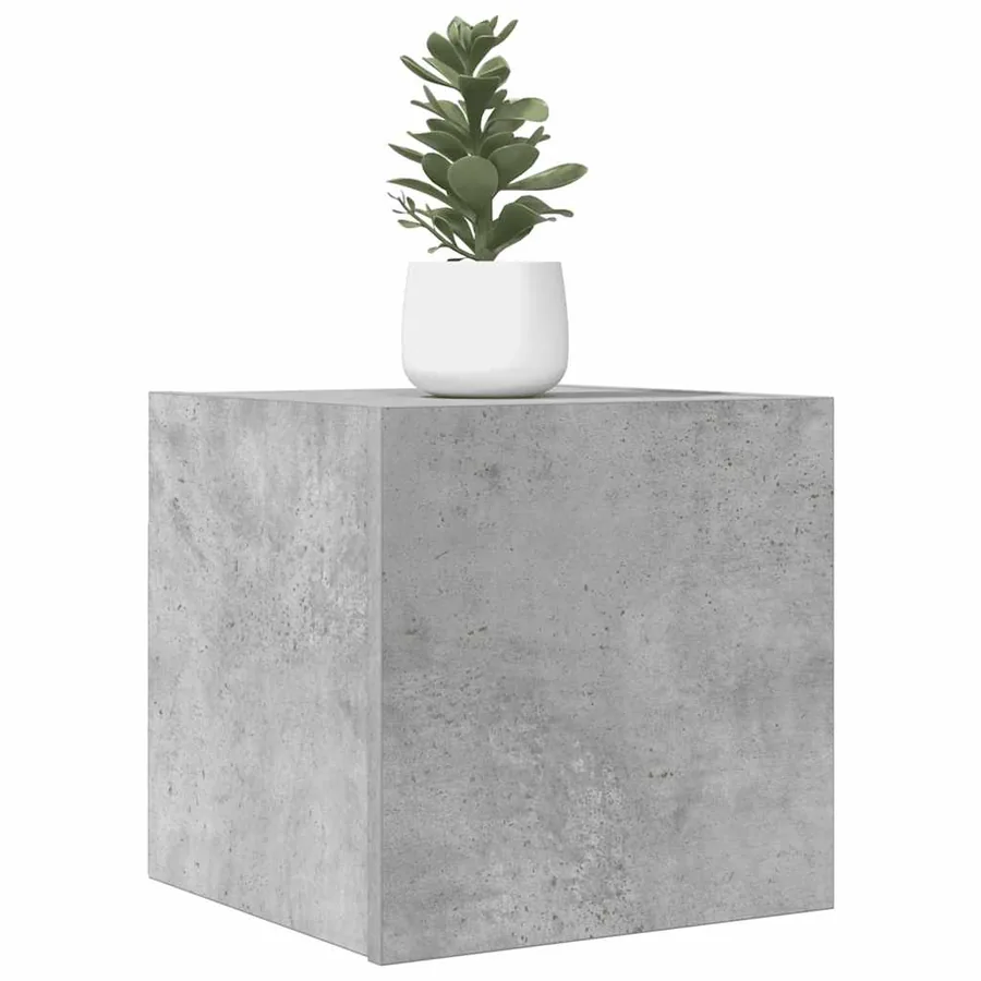 Meubles TV muraux 4 pcs Gris béton 30,5x30x30 cm