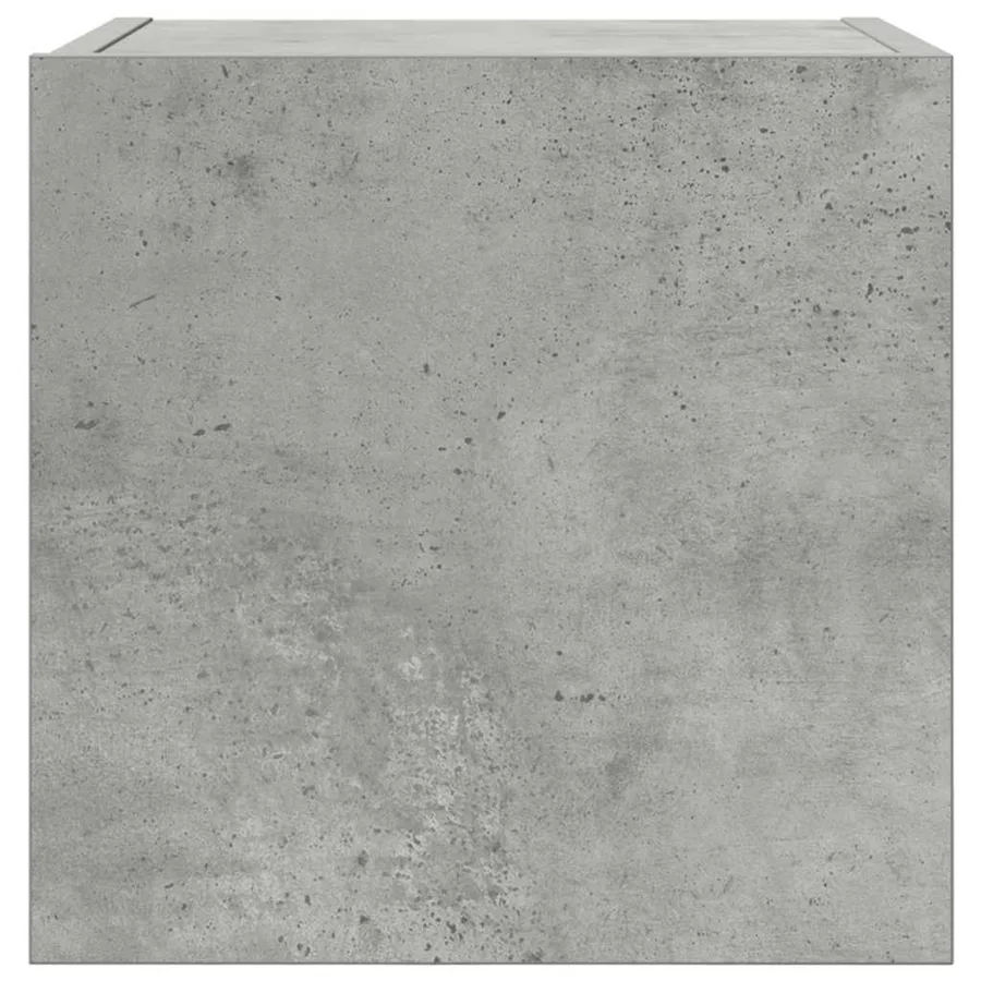 Meubles TV muraux 4 pcs Gris béton 30,5x30x30 cm - 4