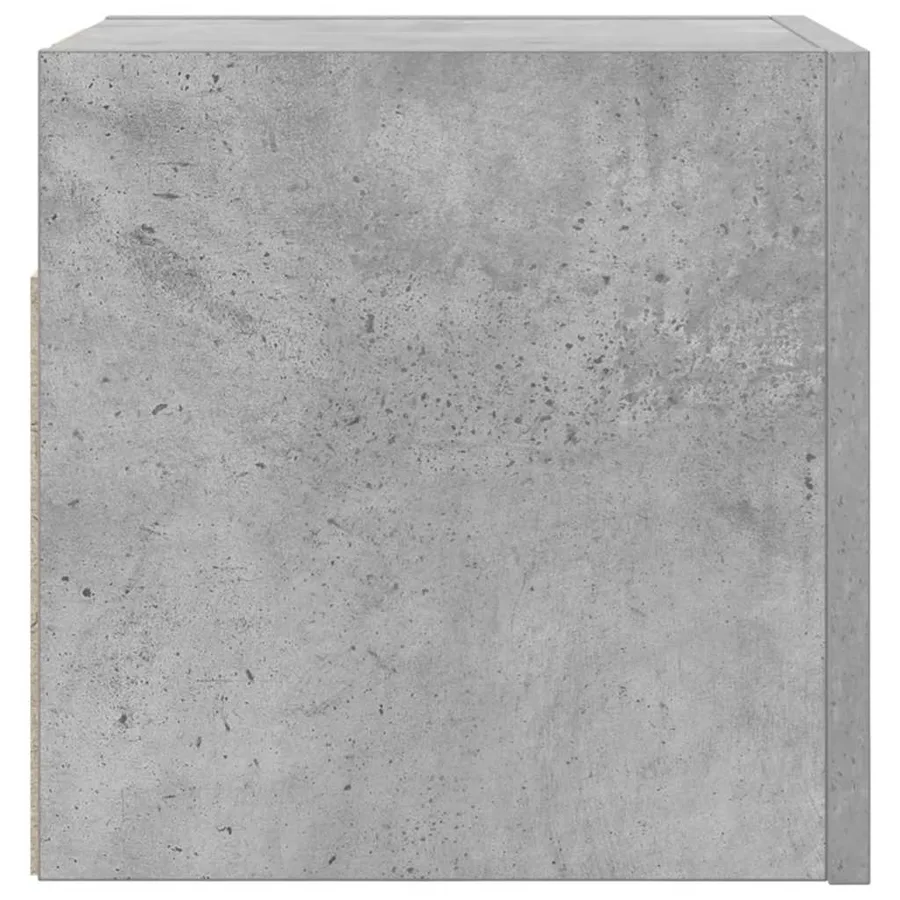 Meubles TV muraux 4 pcs Gris béton 30,5x30x30 cm - 5