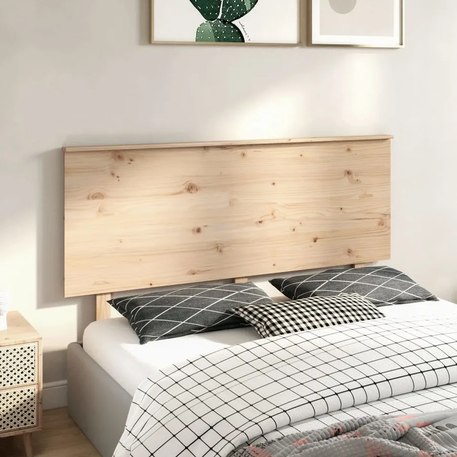Tête de lit 154x6x82,5 cm Bois massif de pin - 4