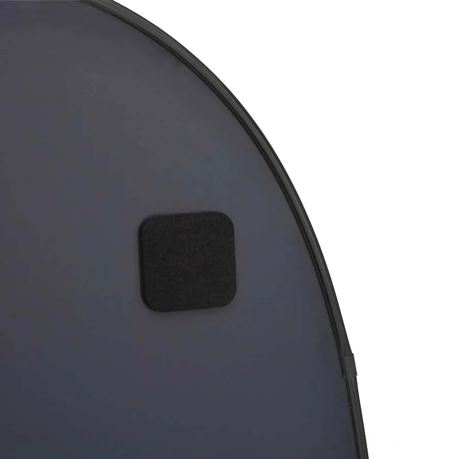 Miroir mural Noir 80x50 cm - 6