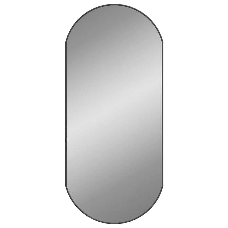 Miroir mural Noir 90x40 cm Ovale - 3