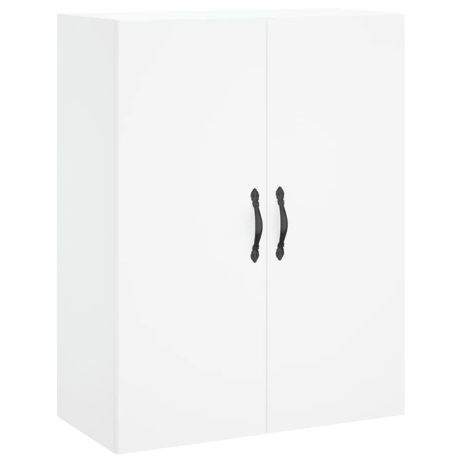 Armoire murale blanc 69,5x34x90 cm bois d'ingénierie - 2