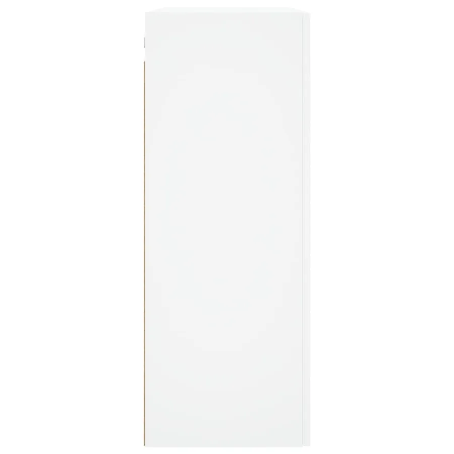 Armoire murale blanc 69,5x34x90 cm bois d'ingénierie - 8