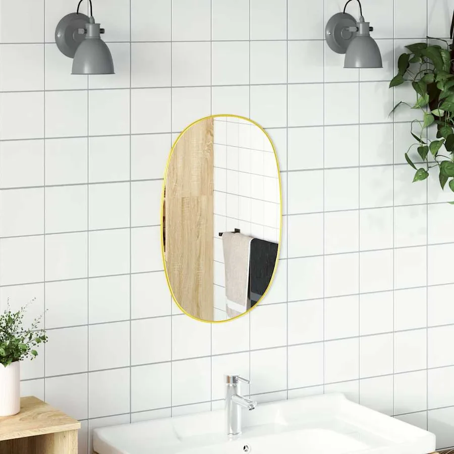 Miroir mural Doré 60x40 cm - 3