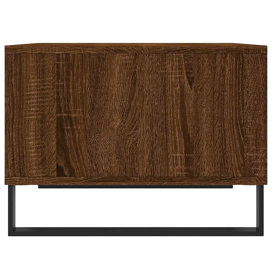 Table basse Chêne marron 60x50x36,5 cm Bois d'ingénierie - 5