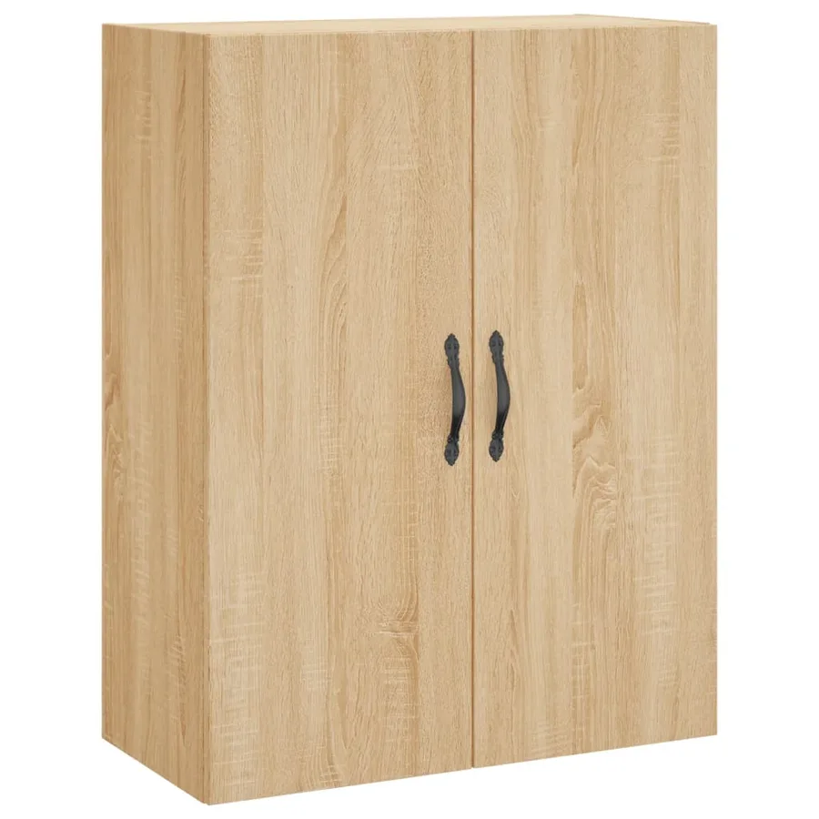 Buffet haut Chêne sonoma 69,5x34x180 cm Bois d'ingénierie - 5