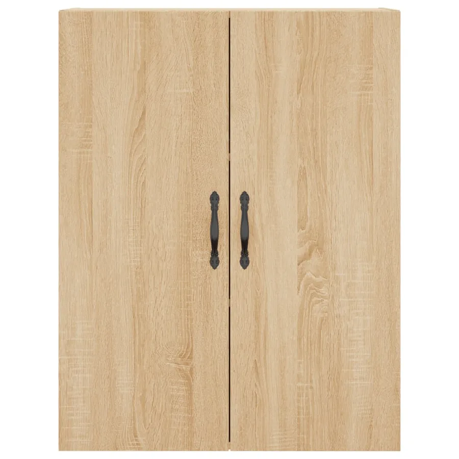 Buffet haut Chêne sonoma 69,5x34x180 cm Bois d'ingénierie - 6