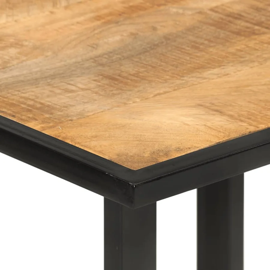 Table à manger 110x55x75,5 cm bois de manguier massif - 4