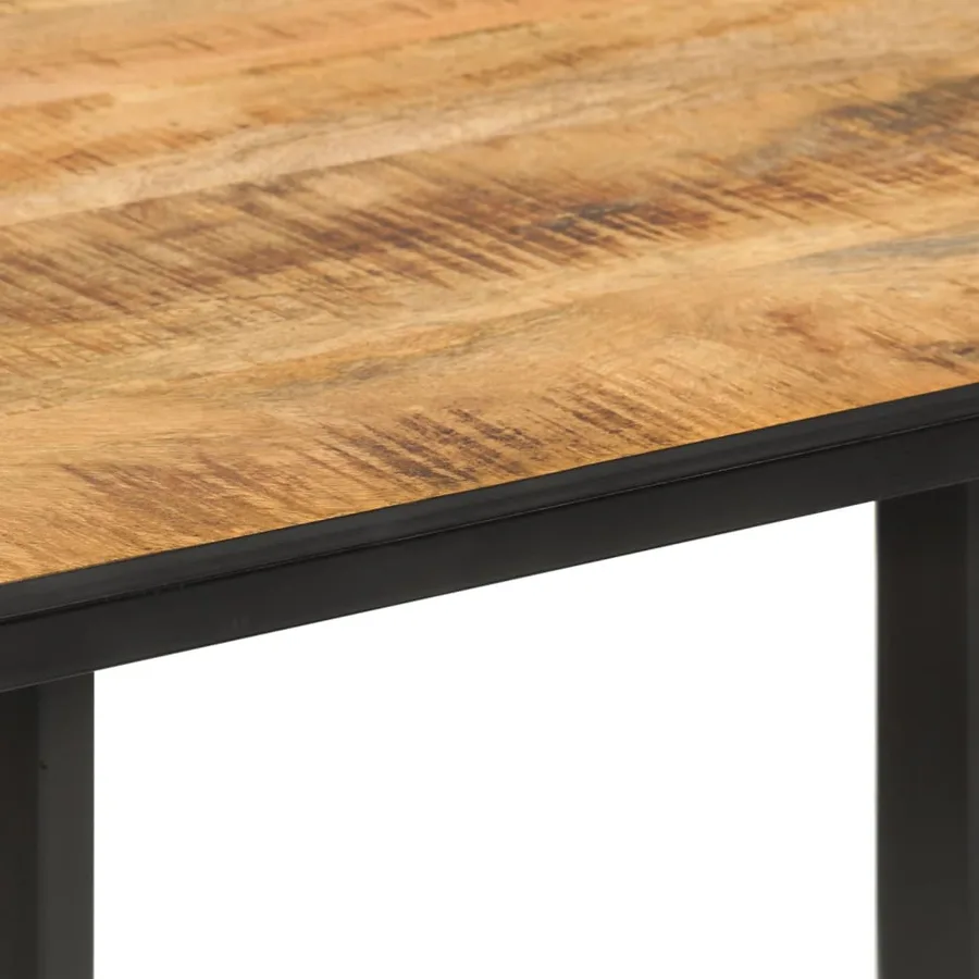 Table à manger 110x55x75,5 cm bois de manguier massif - 5
