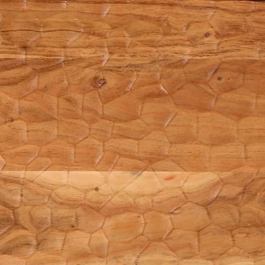 Tables de chevet 2 pcs 40x33x46 cm Bois d'acacia massif - 11