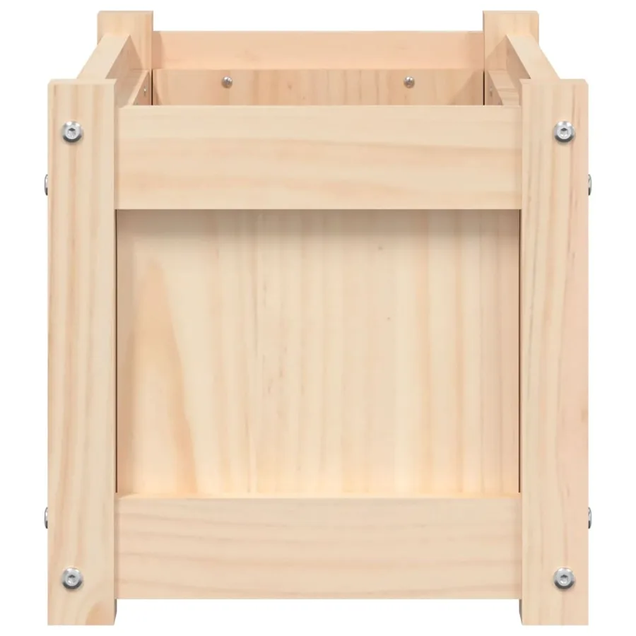 Jardinières 2 pcs bois de pin massif - 7