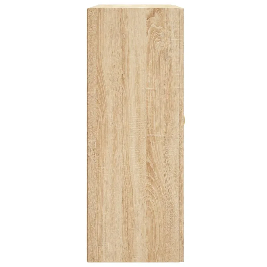 Armoires murales 2 pcs chêne sonoma bois d'ingénierie - 7