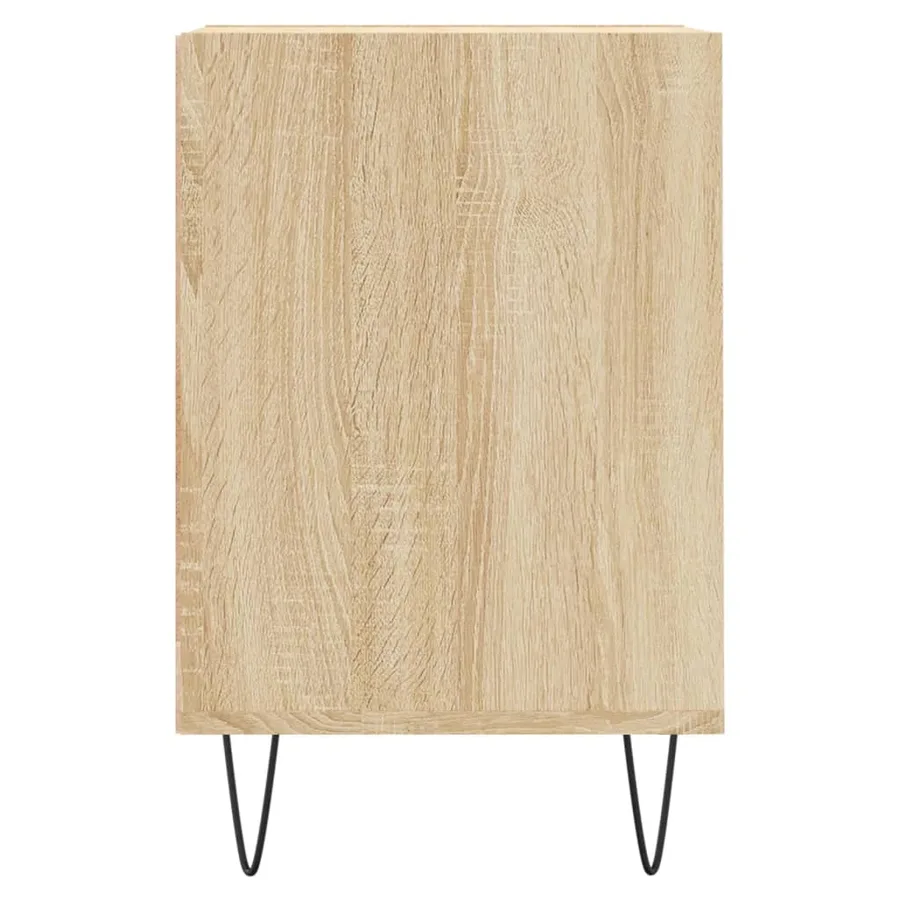 Meuble TV Chêne sonoma 100x35x55 cm Bois d'ingénierie - 7
