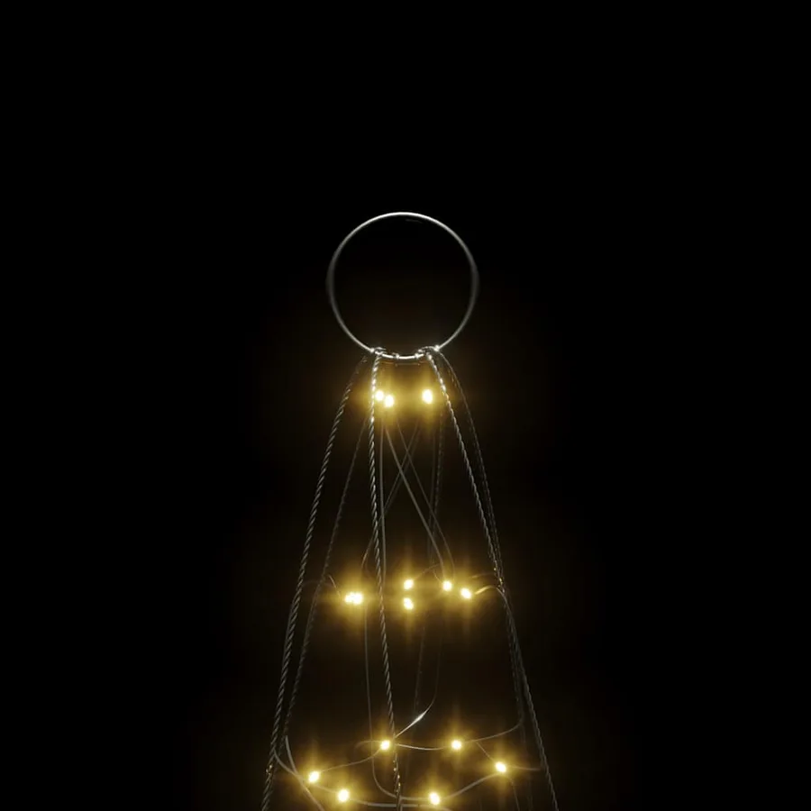 Sapin de Noël à LED 200 LED blanc 180 cm - 6
