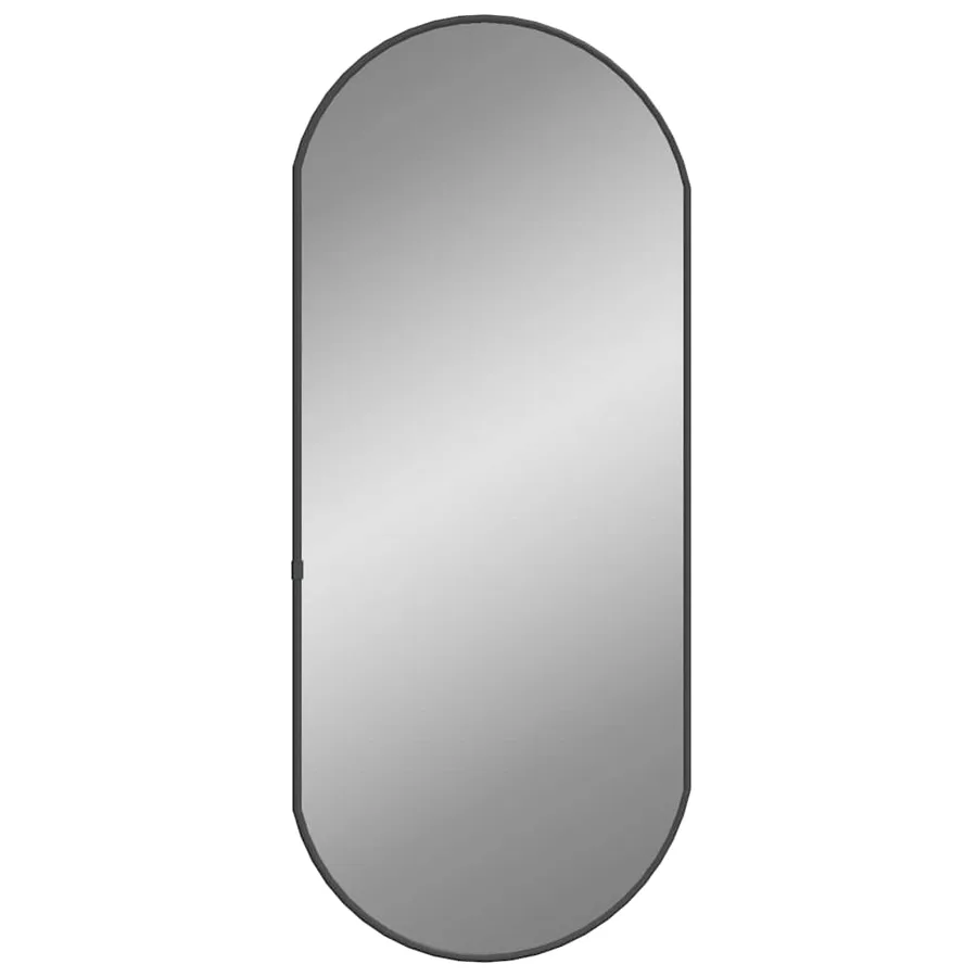 Miroir mural Noir 70x30 cm Ovale - 3