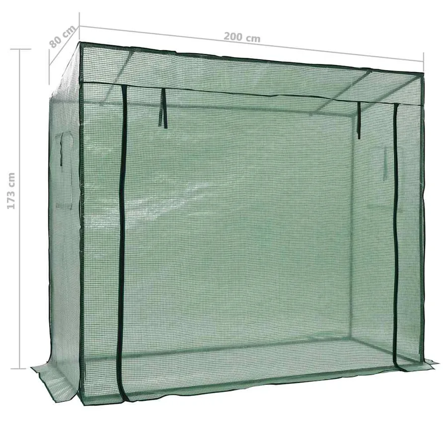 Serre à passage 200x80x173 cm - 8