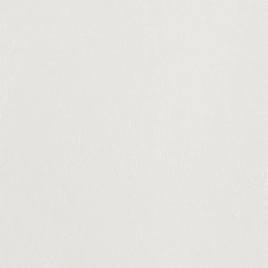 Chaise cabriolet blanc similicuir - 7