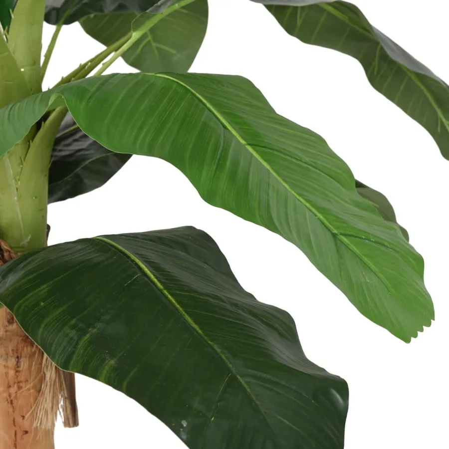 Bananier artificiel 19 feuilles 180 cm vert - 3