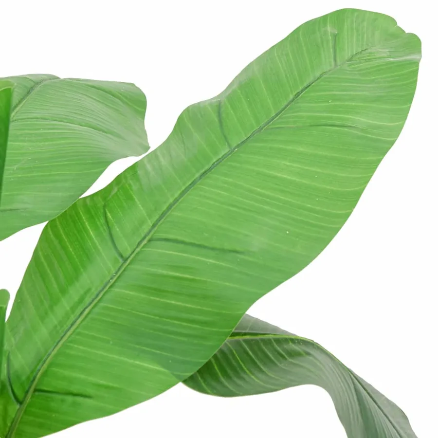Bananier artificiel 9 feuilles 120 cm vert - 2