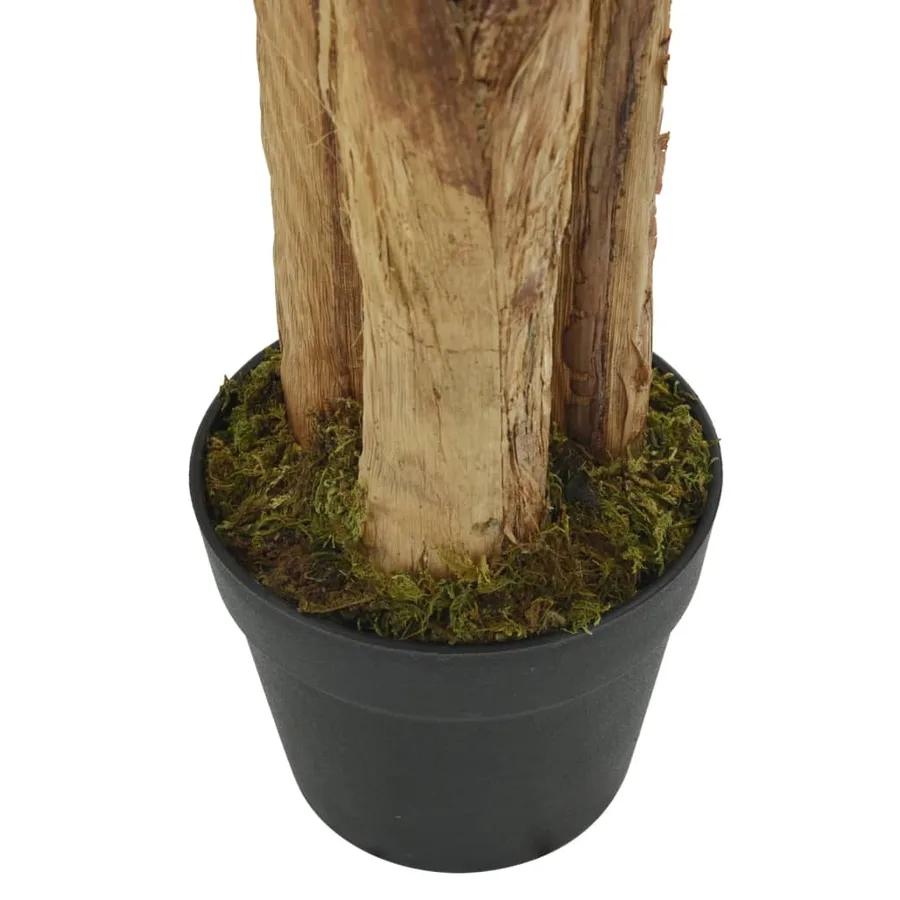 Bananier artificiel 9 feuilles 120 cm vert - 3