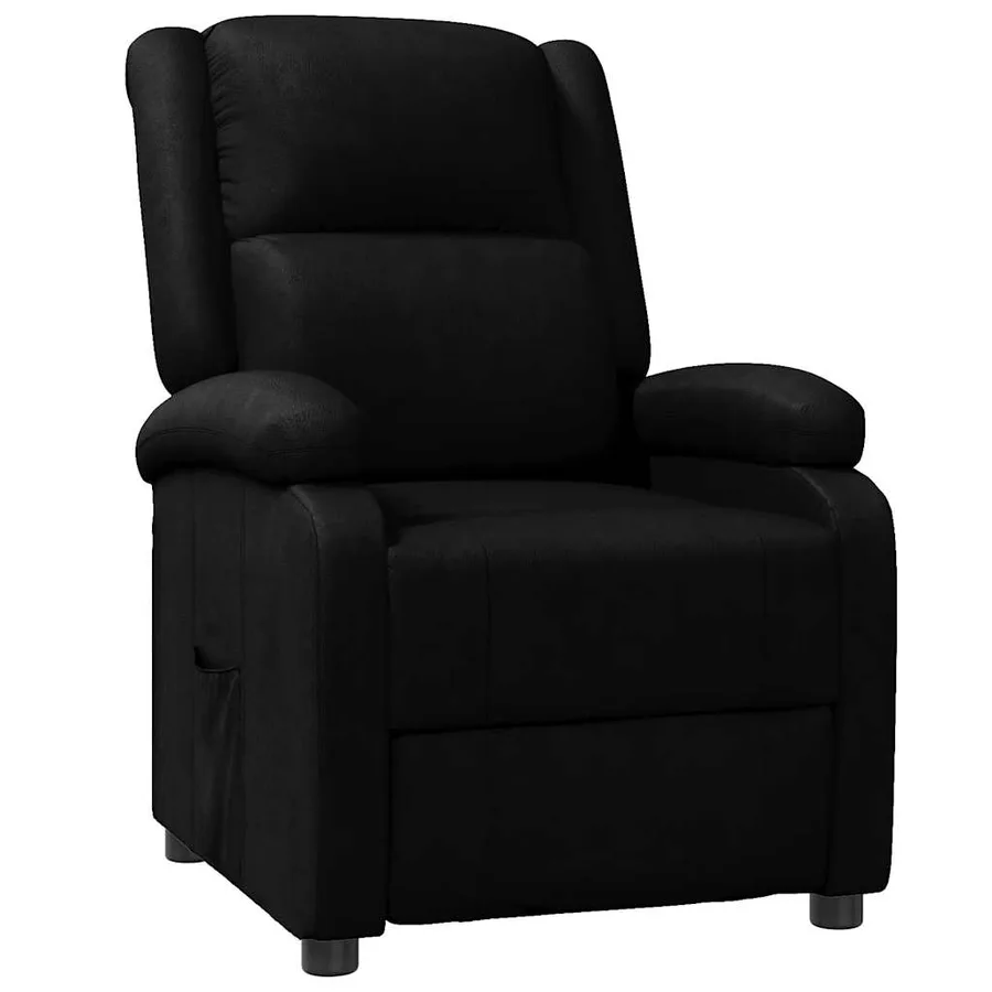 Fauteuil inclinable Noir Similicuir - 2