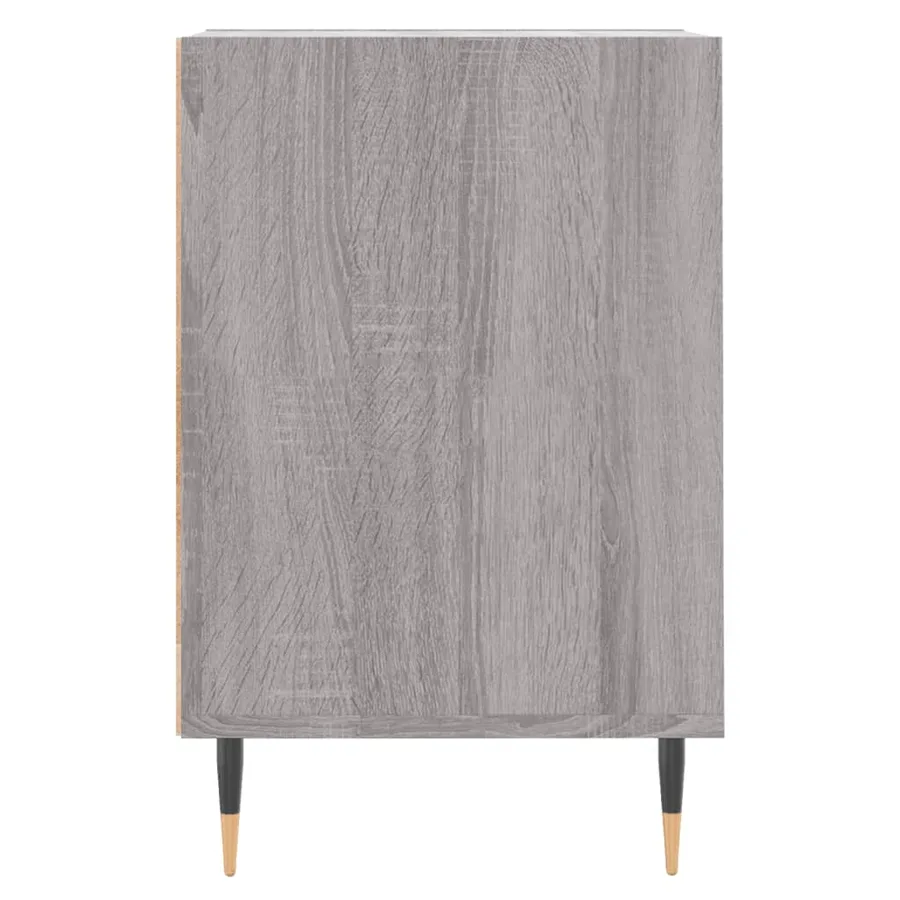 Meuble TV Sonoma gris 160x35x55 cm Bois d'ingénierie - 7