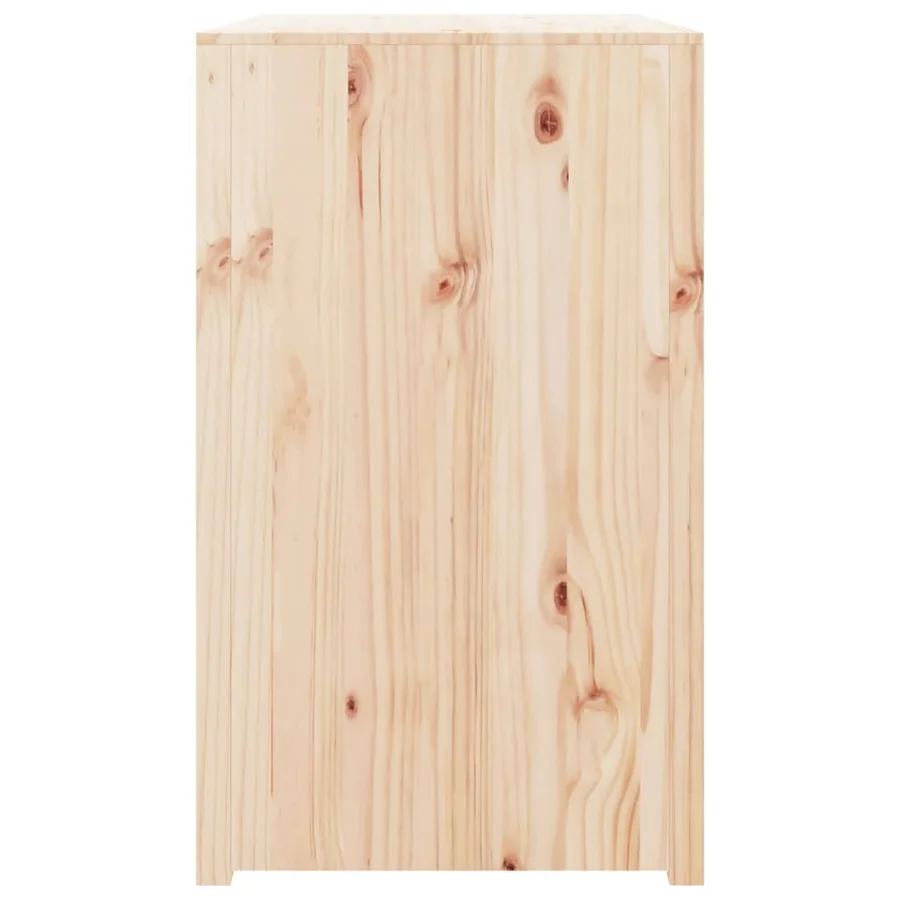 Armoire de cuisine d'extérieur MEPPEL 106x55x92 cm bois de pin massif - 5