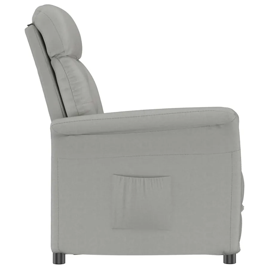 fauteuil Gris clair Microfibre