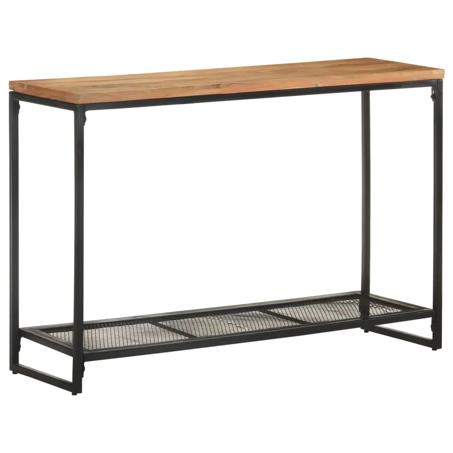 Table console 110x35x75 cm Bois d'acacia massif - 10