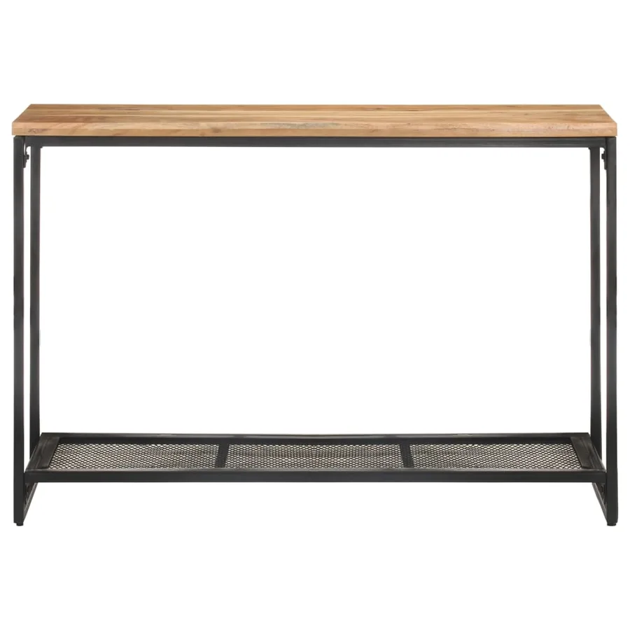 Table console 110x35x75 cm Bois d'acacia massif - 2