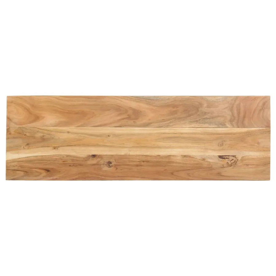 Table console 110x35x75 cm Bois d'acacia massif - 3