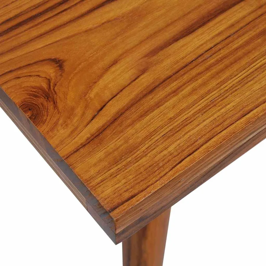 Table basse Teck Résine 100x50x40 cm - 12
