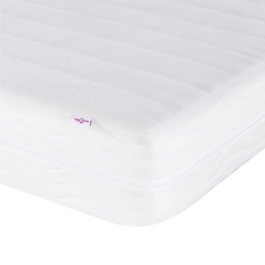 Lit de jour avec matelas rose 100x200 cm velours - 8