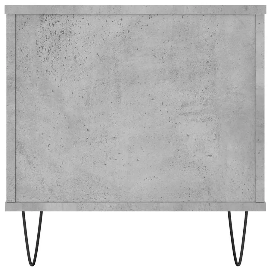 Table basse Gris béton 90x44,5x45 cm Bois d'ingénierie - 7
