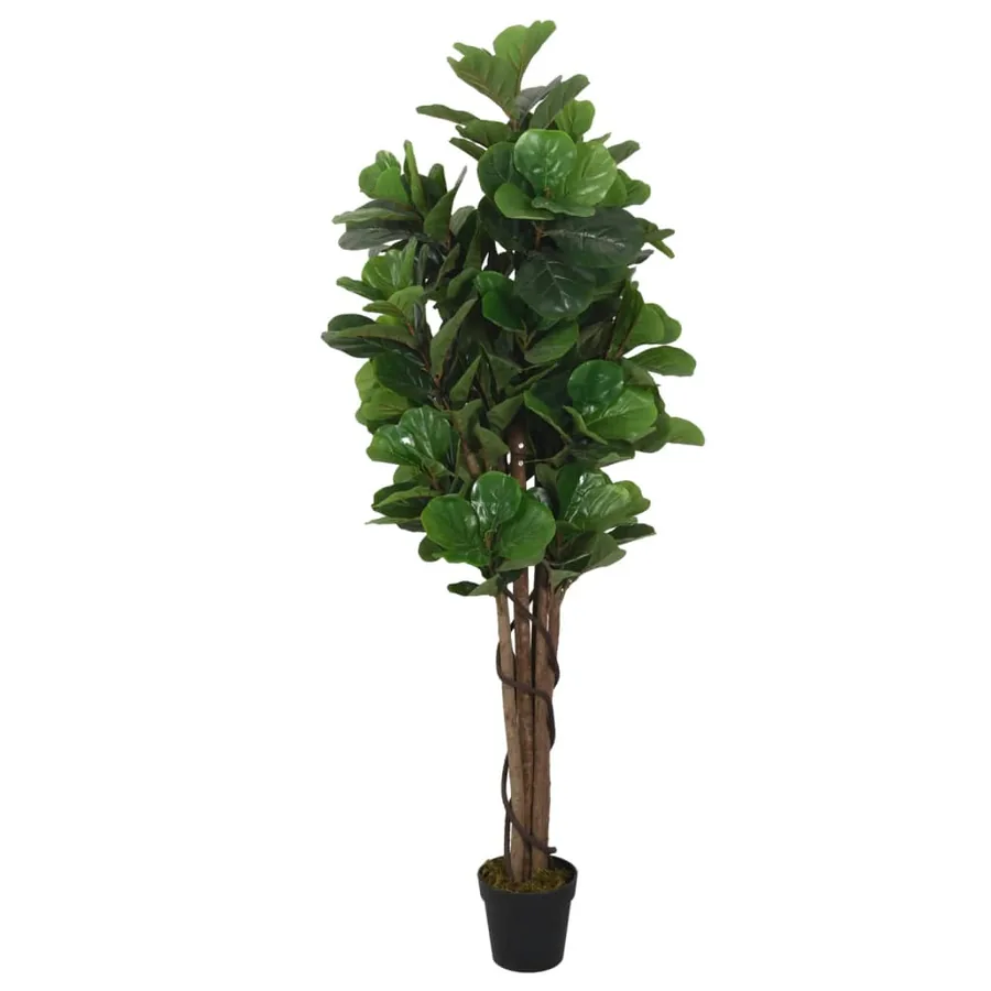 Ficus lyrata artificiel 232 feuilles 180 cm vert - 2
