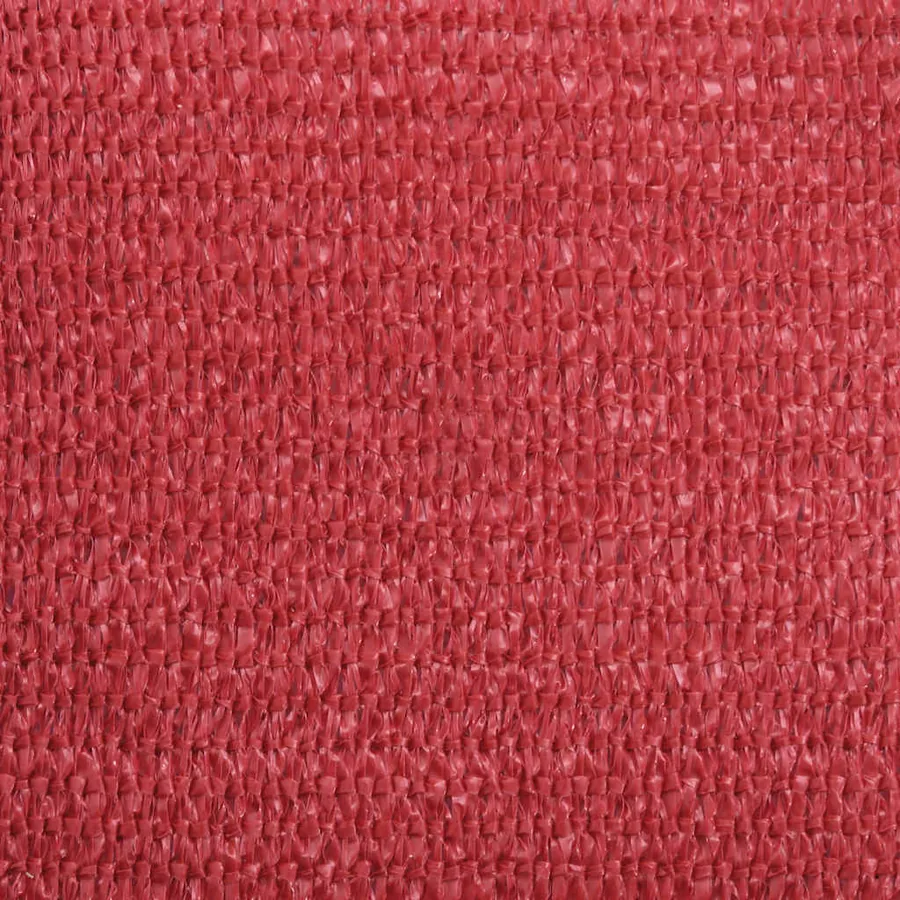 Voile d'ombrage 160 g/m² Rouge 5x6 m PEHD - 9