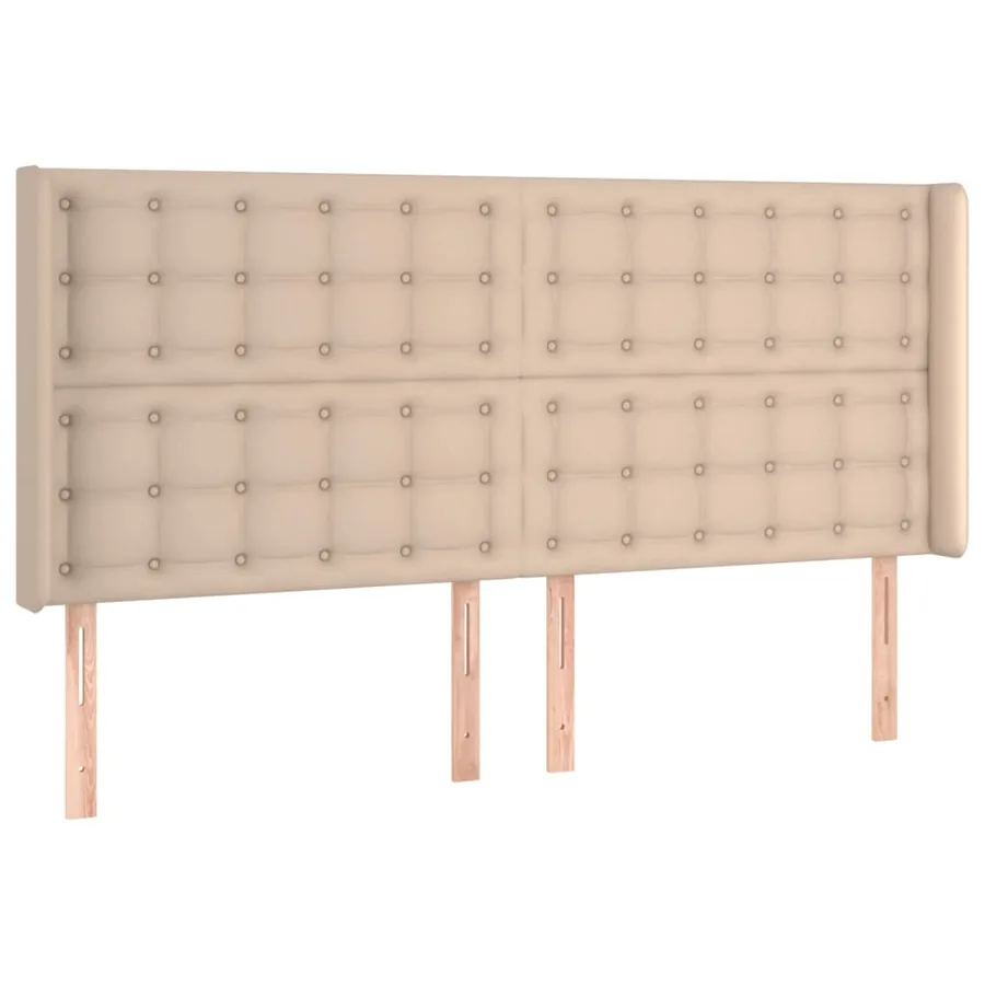 Sommier à lattes de lit matelas LED Cappuccino 160x200 cm - 7