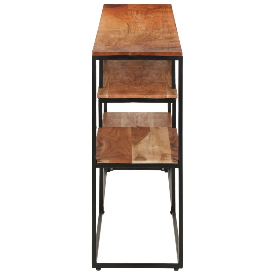 Buffet 150x30x75 cm Bois d'acacia solide - 3