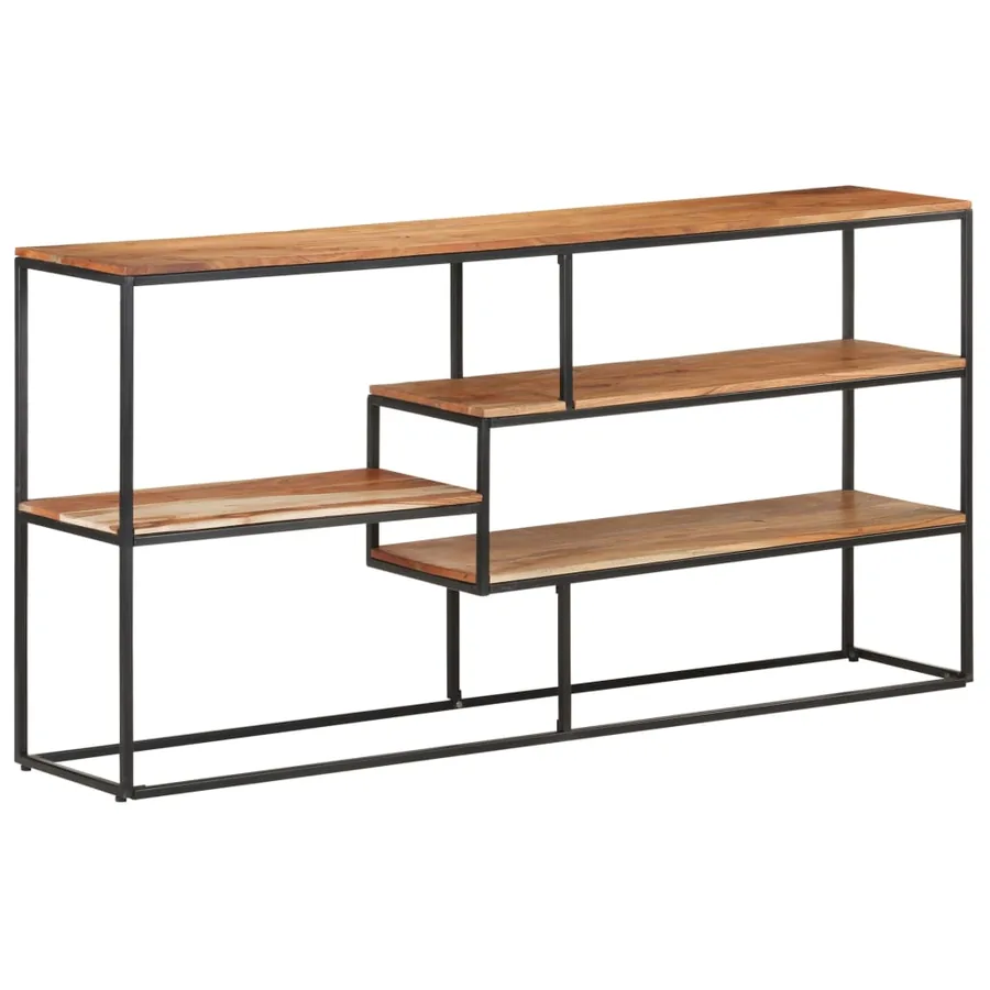 Buffet 150x30x75 cm Bois d'acacia solide - 8