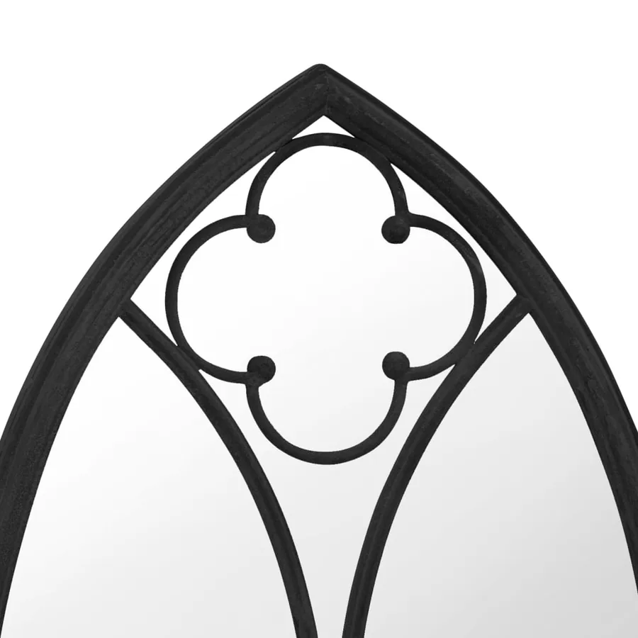 Miroir Noir 100x45 cm Fer pour utilisation à l'intérieur - 5