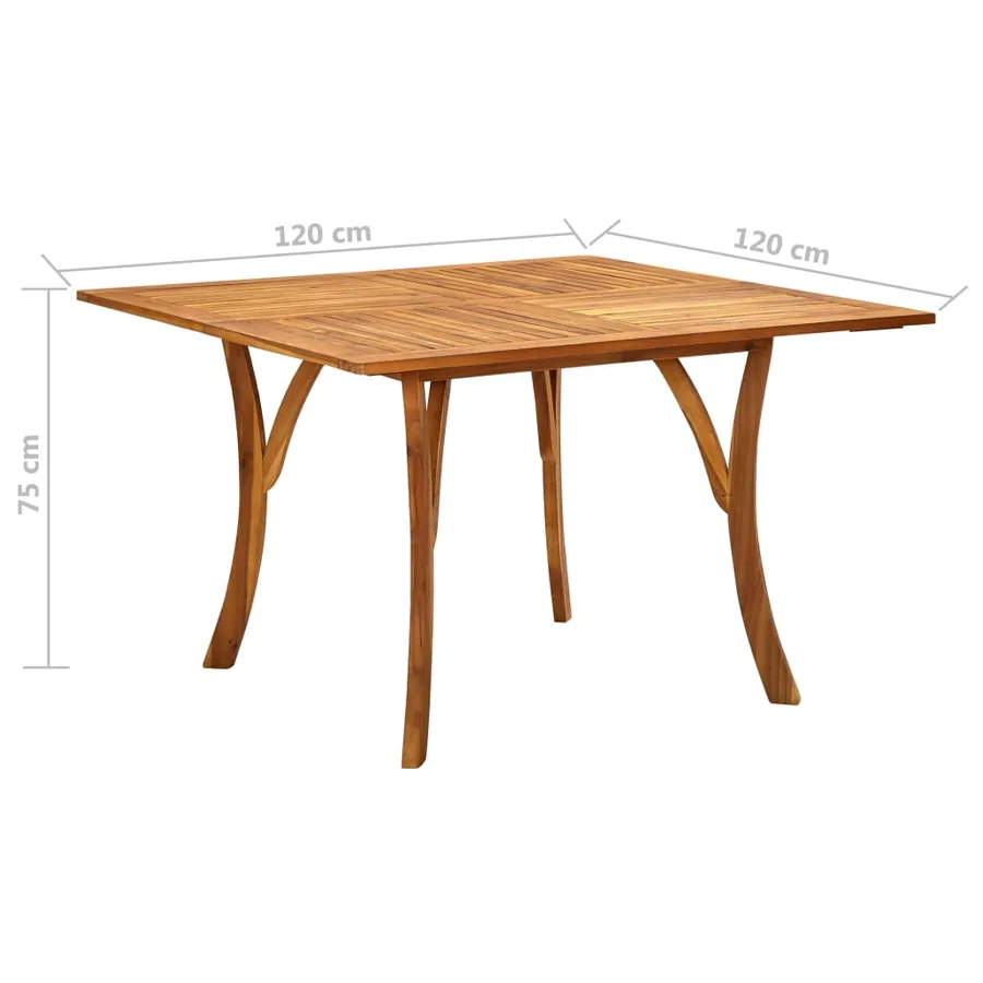 Ensemble à manger de jardin 5 pcs Noir - 12
