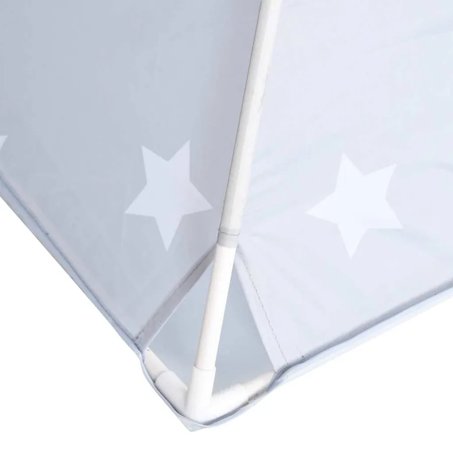 Tente tipi pour enfants avec sac Polyester Gris 115x115x160 cm - 6